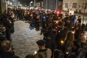 Marosvásárhelyi iskolaügy - Tüntetés Csíkszeredában