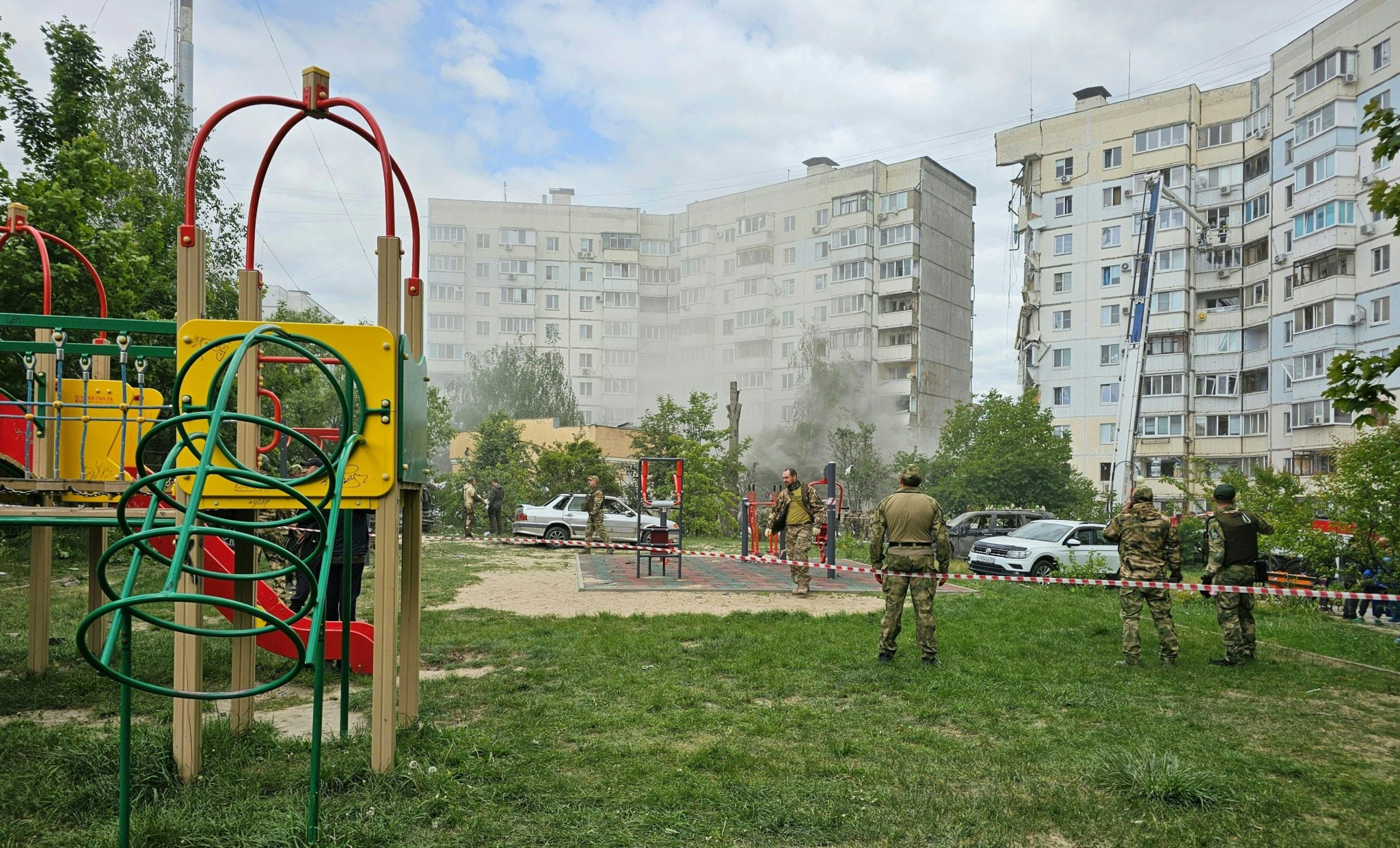 Casualties reported following cross-border strike in Belgorod
